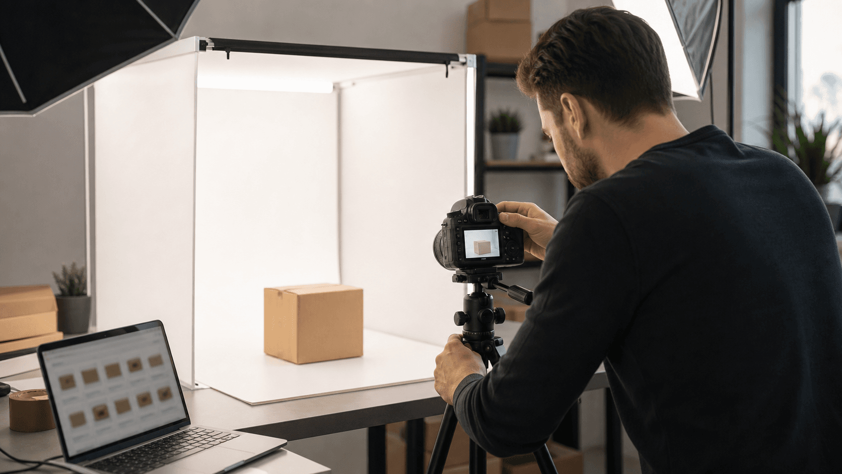 Professionelles Fotostudio für effektive Amazon Produktbilder und Listing-Galerie